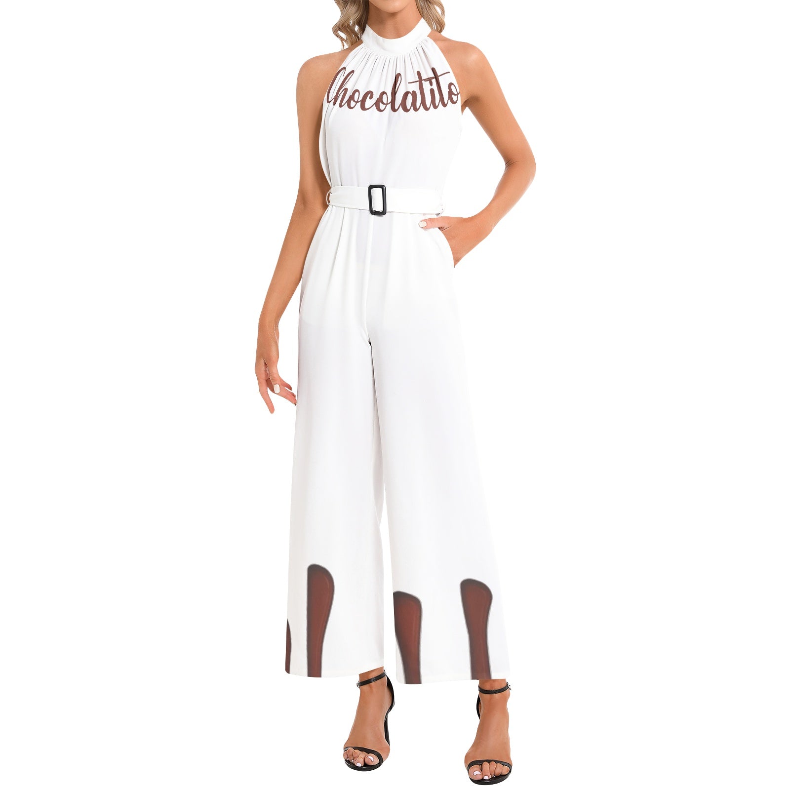 Chocolatito Halter Neck Jumpsuit