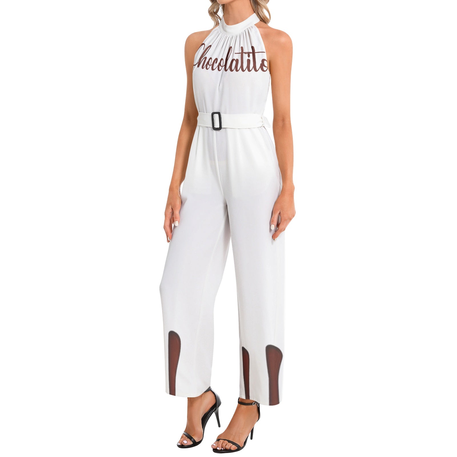 Chocolatito Halter Neck Jumpsuit