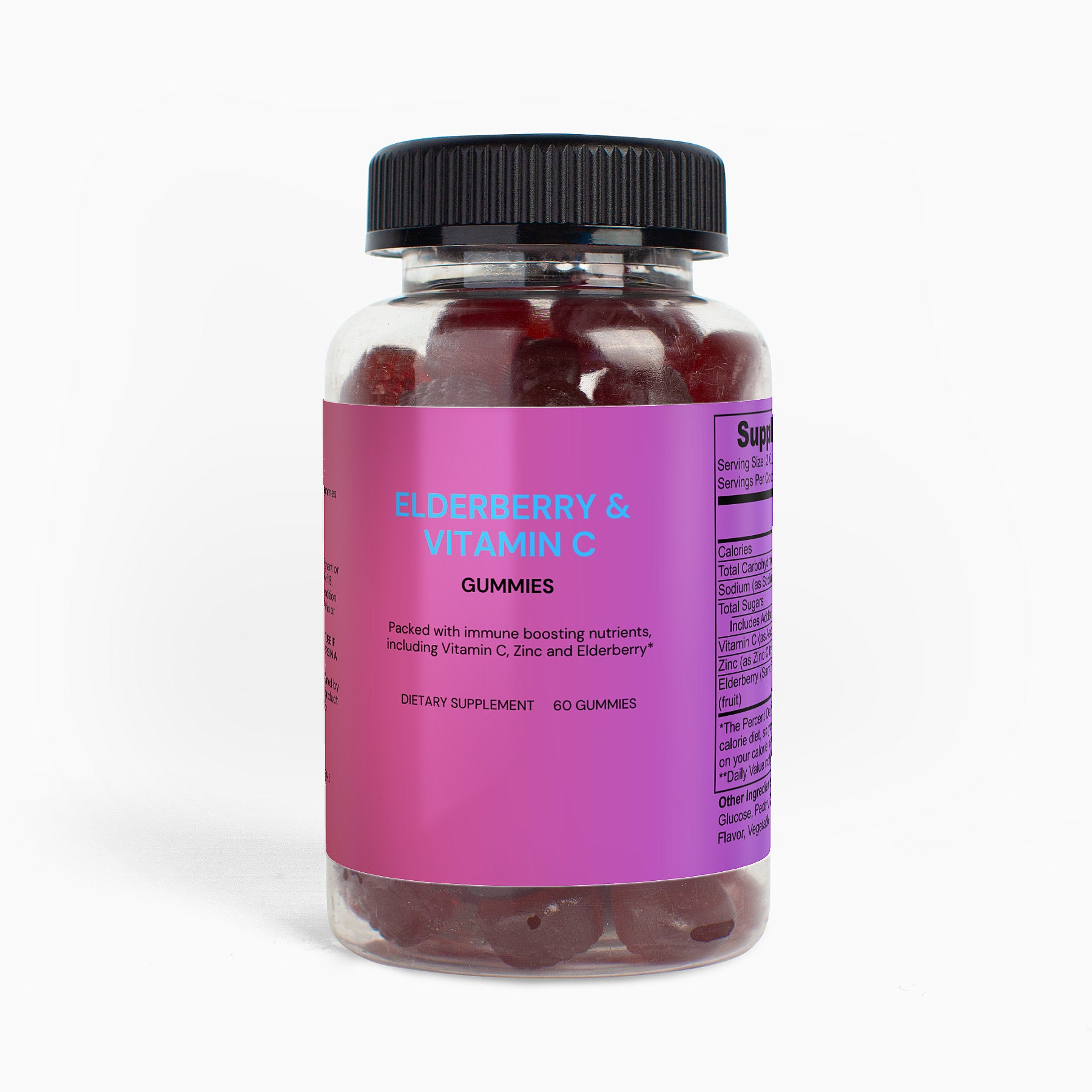 Elderberry & Vitamin C Gummies